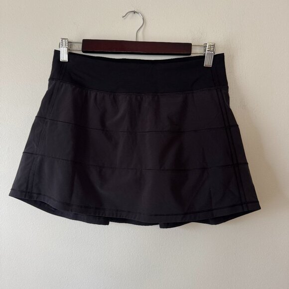 Lululemon Pace Rival Skirt (Tall) *4-way Stretch 15" Black - Picture 3 of 10